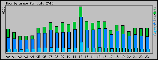 Hourly usage