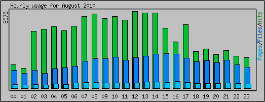 Hourly usage