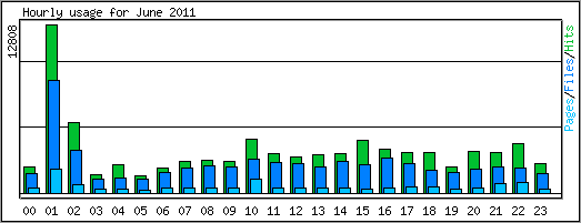 Hourly usage