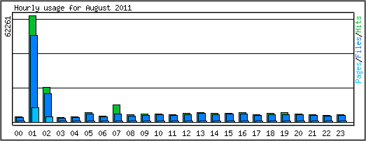 Hourly usage