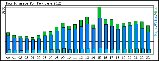 Hourly usage