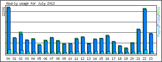 Hourly usage