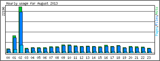 Hourly usage