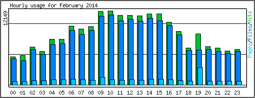 Hourly usage
