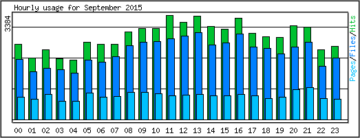 Hourly usage