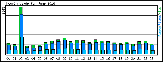 Hourly usage