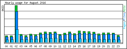 Hourly usage