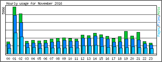 Hourly usage
