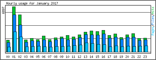 Hourly usage