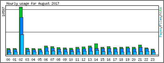 Hourly usage