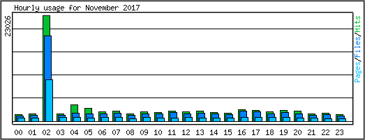 Hourly usage