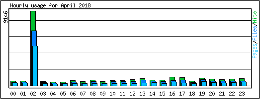 Hourly usage